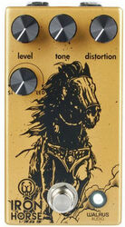 Overdrive/distortion/fuzz effectpedaal Walrus Iron Horse LM308 Distortion V3