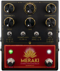 Reverb/delay/echo effect pedaal Walrus audio Meraki Stereo Analog Dual Delay