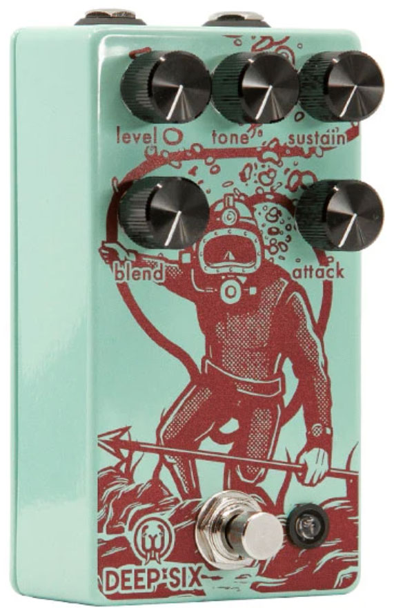 Walrus Audio Deep Six Compressor V3 - Compressor/sustain/noise gate effect pedaal - Variation 1