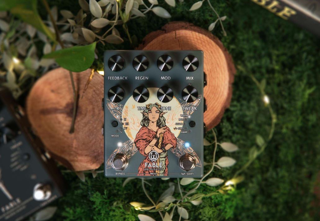 Walrus Audio Fable Mkii Gray - Reverb/delay/echo effect pedaal - Variation 1