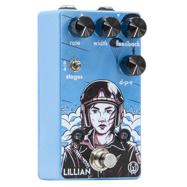 Walrus Lillian Multi-stage Analog Phaser - Modulation/chorus/flanger/phaser en tremolo effect pedaal - Variation 1