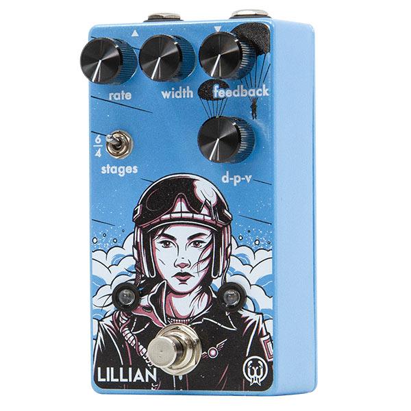 Walrus Lillian Multi-stage Analog Phaser - Modulation/chorus/flanger/phaser en tremolo effect pedaal - Variation 2