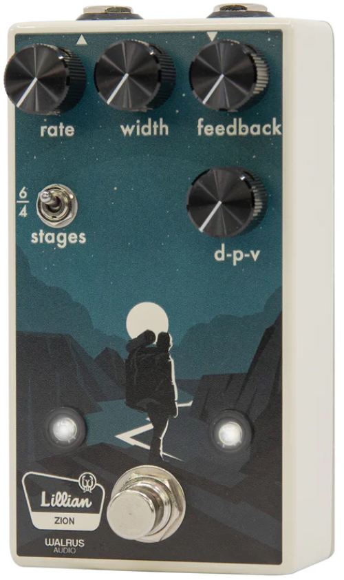 Walrus Audio Lillian Multi Stage Analog Phaser National Park Ltd - Modulation/chorus/flanger/phaser en tremolo effect pedaal - Variation 1