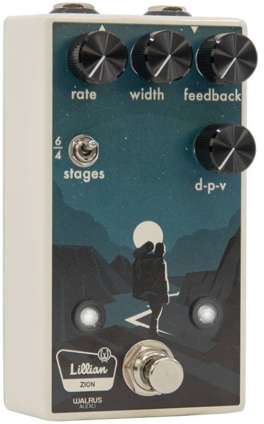 Walrus Audio Lillian Multi Stage Analog Phaser National Park Ltd - Modulation/chorus/flanger/phaser en tremolo effect pedaal - Variation 2