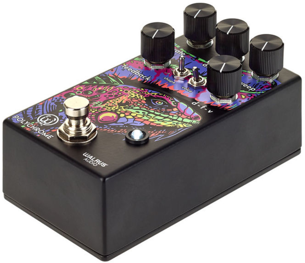 Walrus Polychrome Flanger - Modulation/chorus/flanger/phaser en tremolo effect pedaal - Variation 1