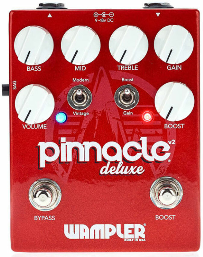 Wampler Pinnacle Deluxe V2 Distortion - Overdrive/Distortion/fuzz effectpedaal - Main picture