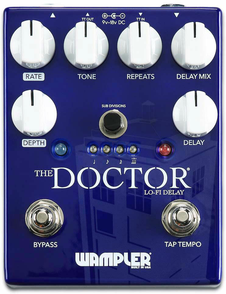 Wampler The Doctor Lofi Ambient Delay - Reverb/delay/echo effect pedaal - Main picture