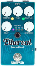 Reverb/delay/echo effect pedaal Wampler Ethereal Reverb and Delay