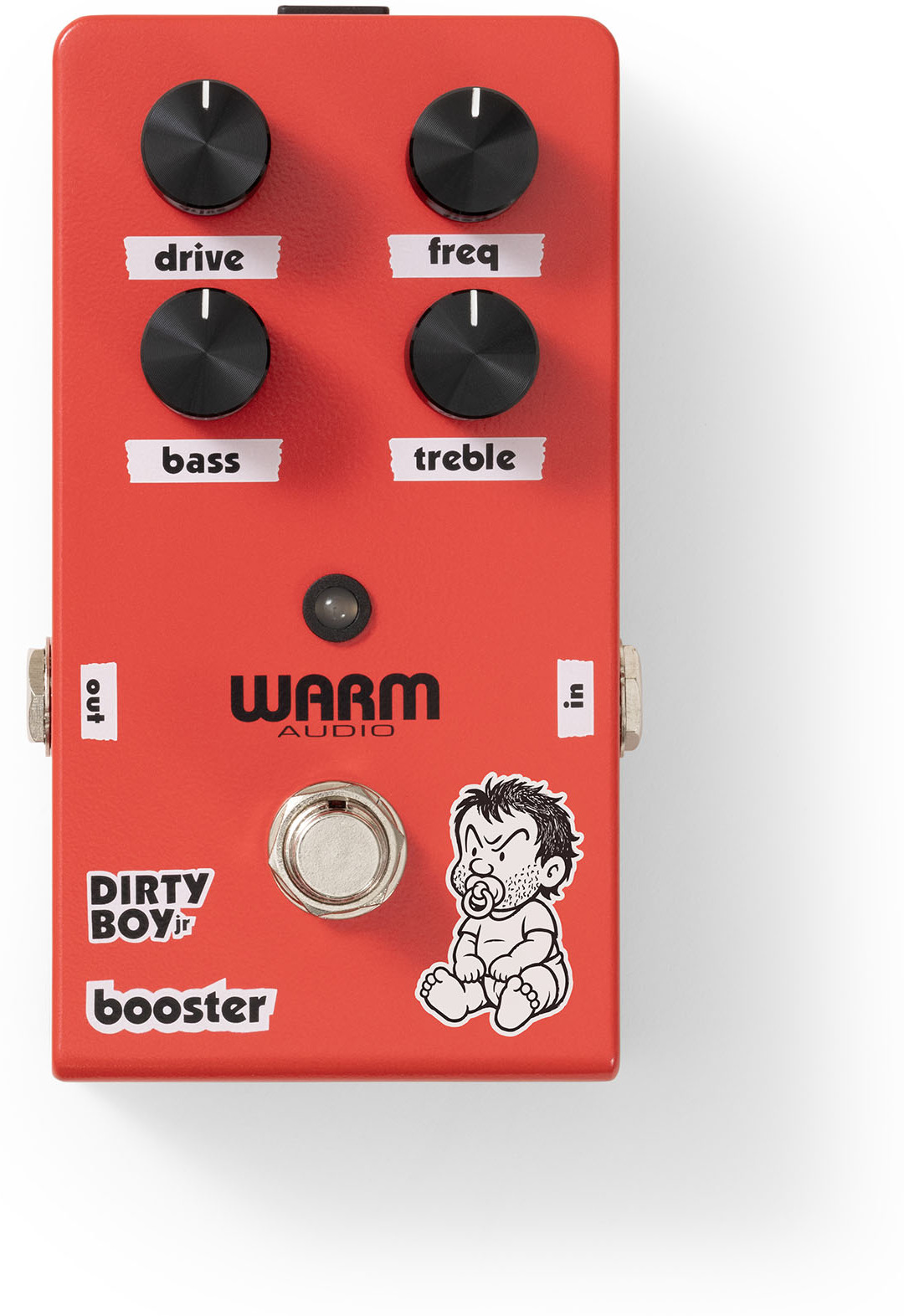 Warm Audio Dirty Boy Jr Booster - Volume/boost/expression effect pedaal - Main picture