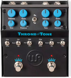 Overdrive/distortion/fuzz effectpedaal Warm audio Throne of Tone British Overdrive