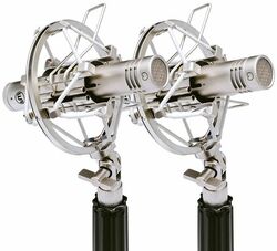 Microfoon set Warm audio Wa-84-C Paire Nickel