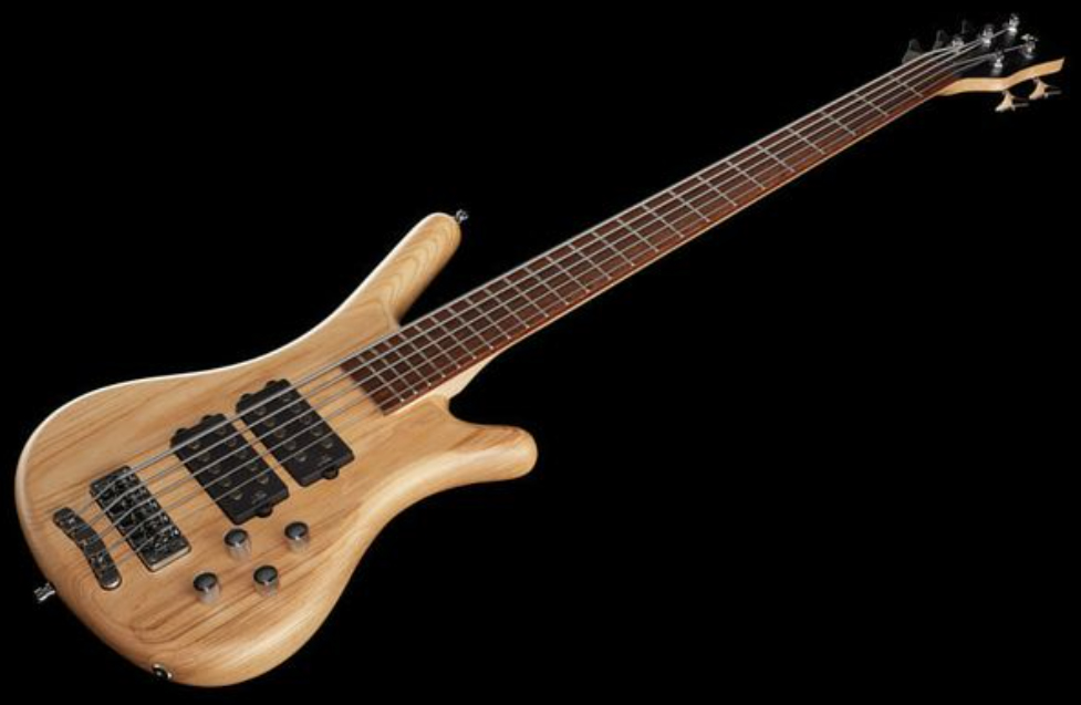 Warwick Corvette $$ 5c Rockbass Active Wen - Natural Trans. Satin - Solid body elektrische bas - Variation 1