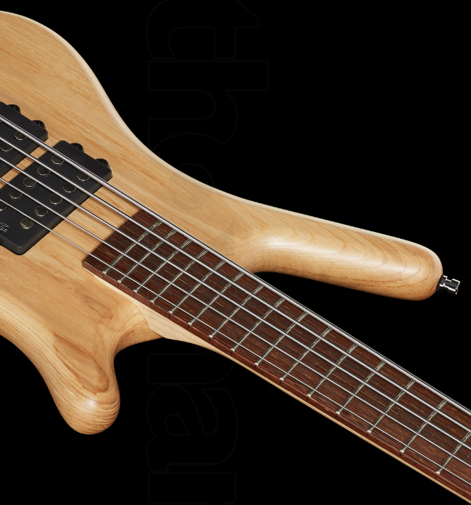 Warwick Corvette $$ 5c Rockbass Active Wen - Natural Trans. Satin - Solid body elektrische bas - Variation 2