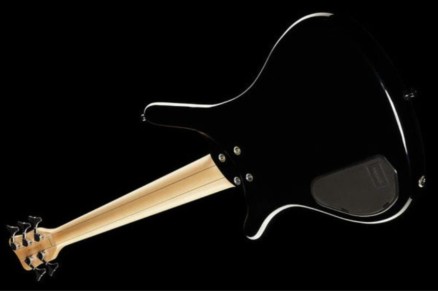 Warwick Corvette $$ 5c Rockbass Active Wen - Solid Black - Solid body elektrische bas - Variation 3