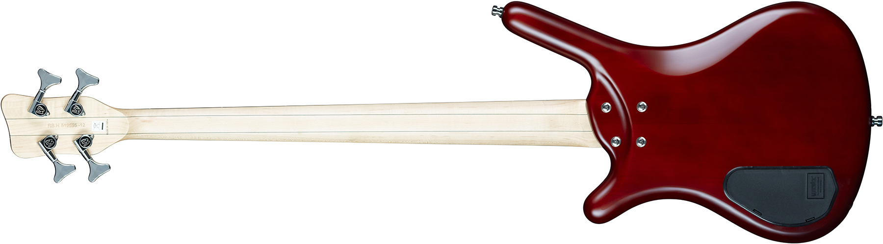 Warwick Corvette Basic 4 Strings Rockbass Active Wen - Burgundy Red Satin - Solid body elektrische bas - Variation 1