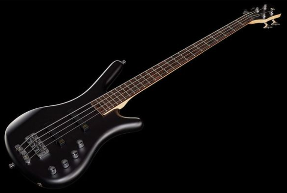 Warwick Corvette Basic 4c Lh Rockbass Gaucher Active Wen - Nirvana Black Trans. Satin - Solid body elektrische bas - Variation 2