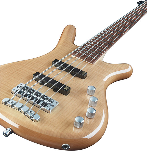 Warwick Corvette Premium 5c Rockbass Active Wen - Natural - Solid body elektrische bas - Variation 2