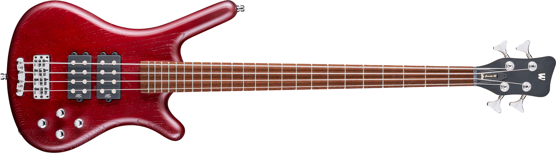 Warwick Corvette $$ 4c Rockbass Active Wen - Burgundy Red Satin - Solid body elektrische bas - Main picture