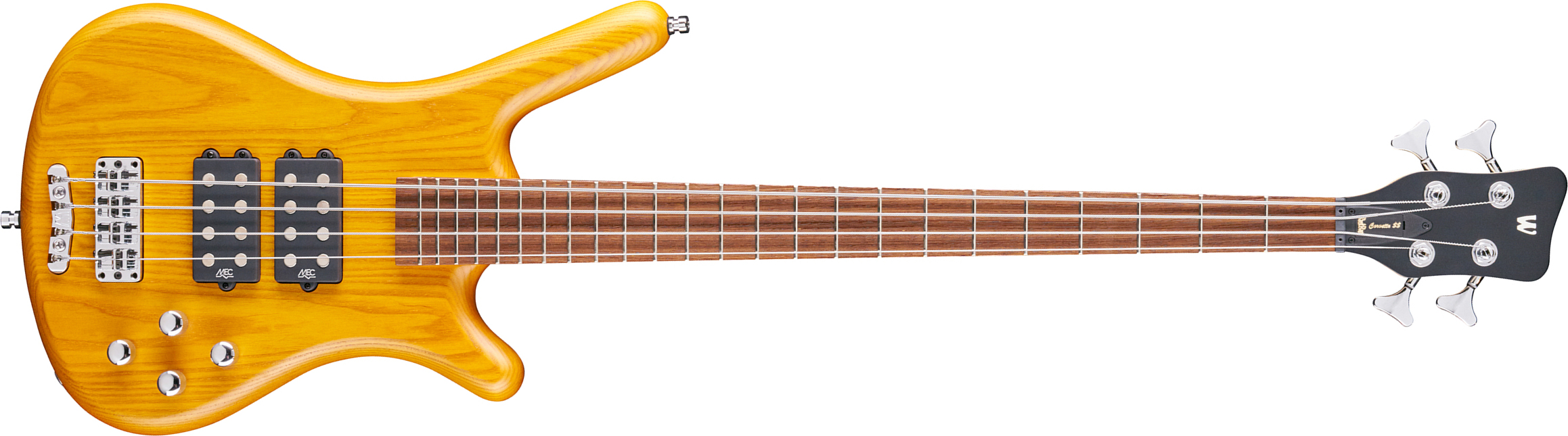 Warwick Corvette $$ 4c Rockbass Active Wen - Honey Violin Trans. Satin - Solid body elektrische bas - Main picture