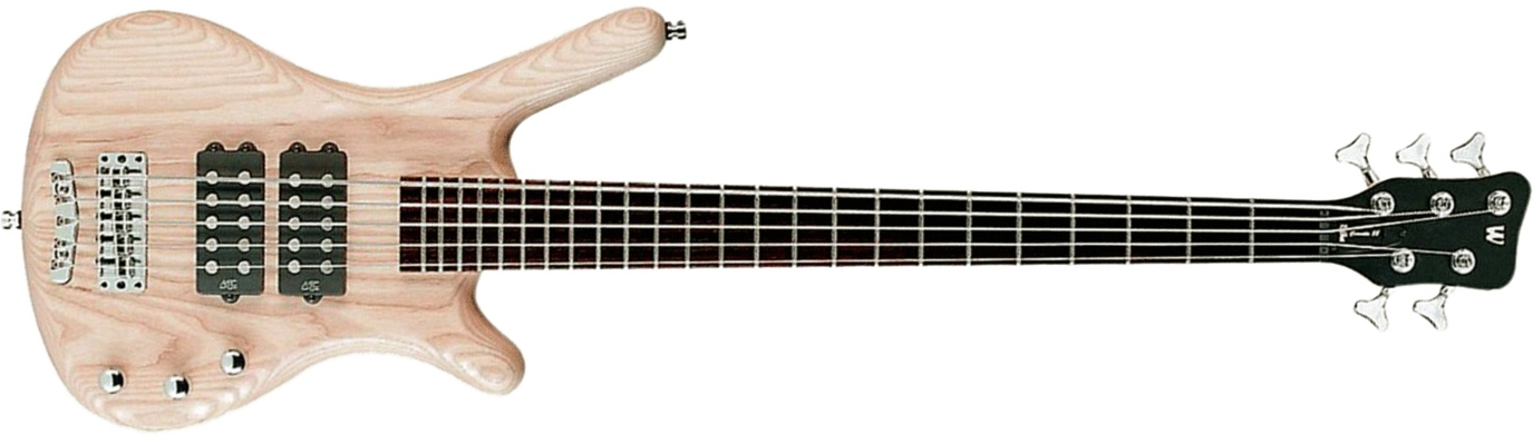 Warwick Corvette $$ 5c Rockbass Active Wen - Natural Trans. Satin - Solid body elektrische bas - Main picture