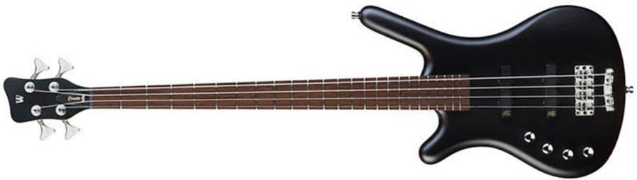 Warwick Corvette Basic 4c Lh Rockbass Gaucher Active Wen - Nirvana Black Trans. Satin - Solid body elektrische bas - Main picture