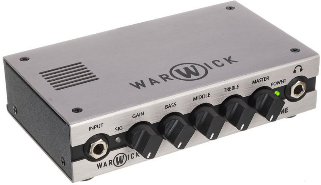 Warwick Gnome Pocket Bass Amp Head 200w - Versterker top voor bas - Main picture