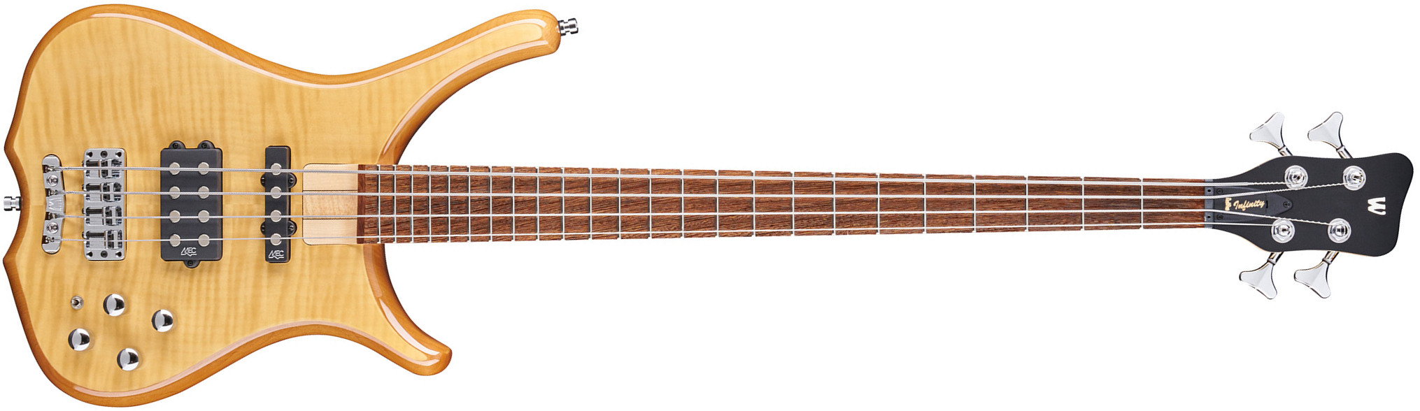 Warwick Infinity 4c Rockbass Active Wen - Natural - Solid body elektrische bas - Main picture