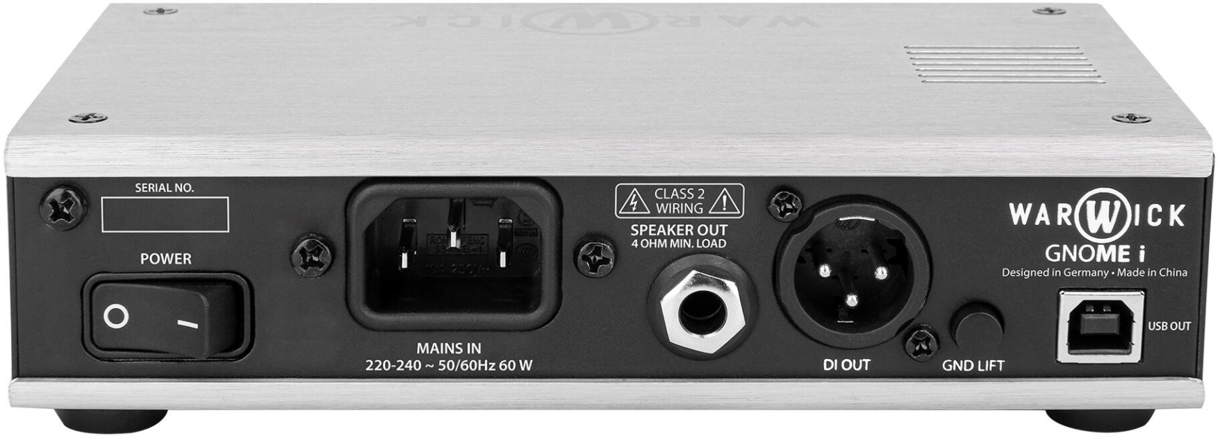 Warwick Gnome I Pocket Bass Amp Head With Usb 200w - Versterker top voor bas - Variation 2