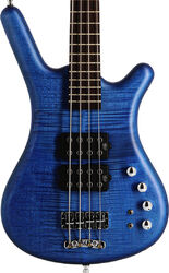 Solid body elektrische bas Warwick PRO GPS Corvette $$ 4-String - Ocean blue