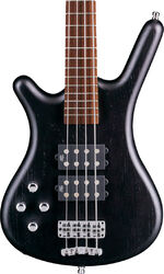 Solid body elektrische bas Warwick Rockbass Corvette $$ LH - Nirvana black trans. satin