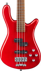 Solid body elektrische bas Warwick Rockbass Streamer LX 4 String - Red metallic