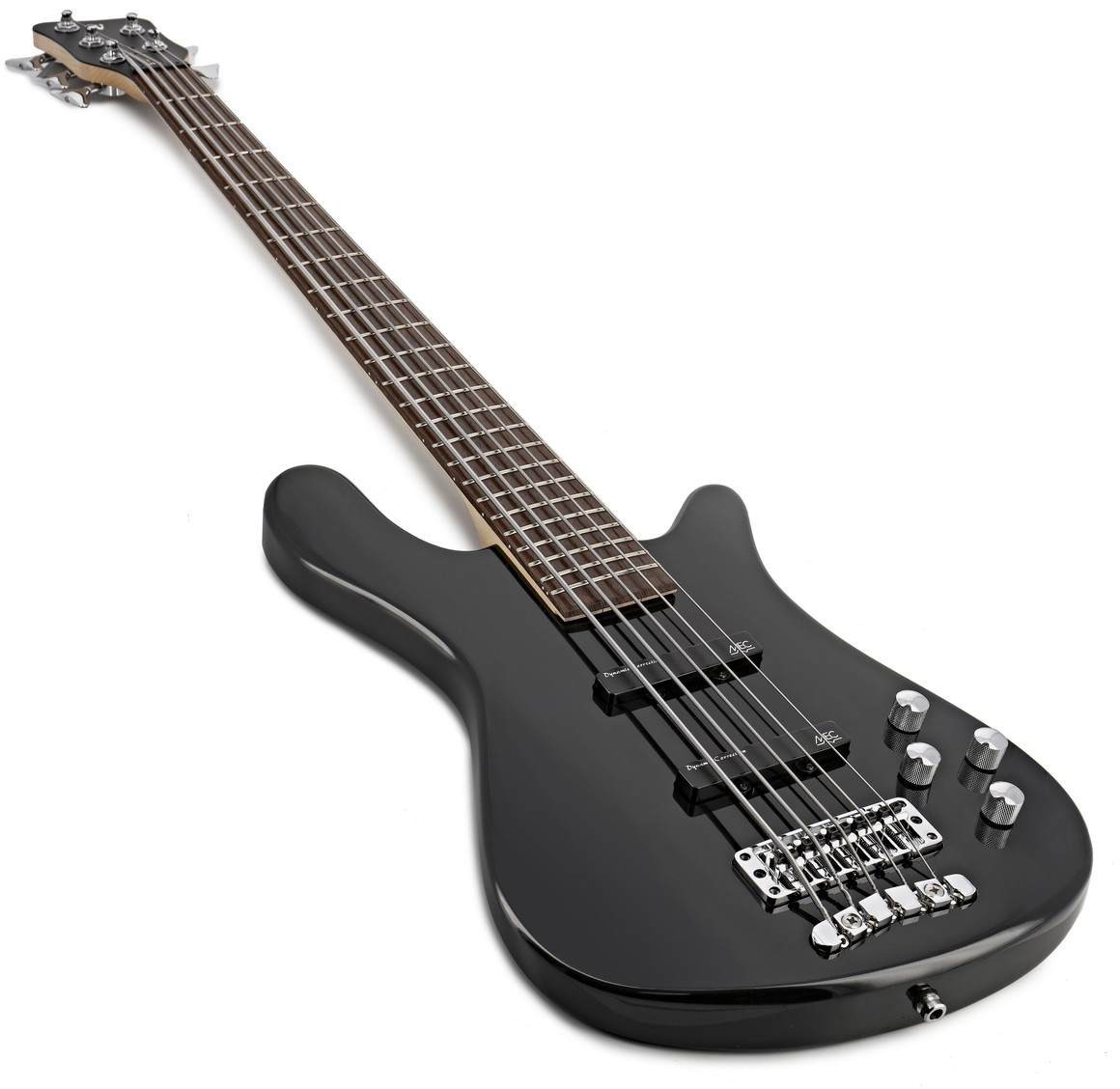 Warwick Streamer Lx 5c Rockbass Active Wen - Solid Black - Solid body elektrische bas - Variation 2