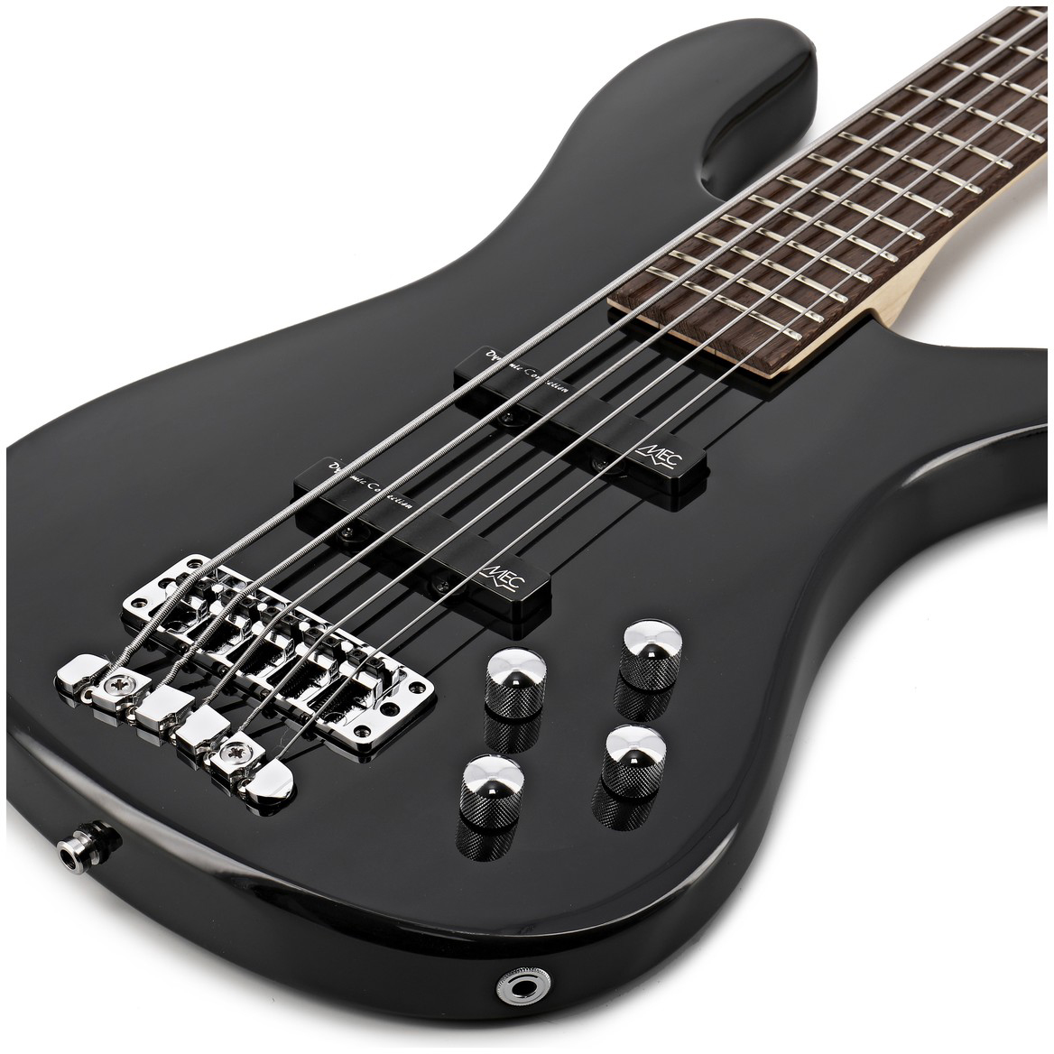 Warwick Streamer Lx 5c Rockbass Active Wen - Solid Black - Solid body elektrische bas - Variation 3