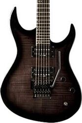 Elektrische gitaar in str-vorm Washburn XMPRO2FR - Flame black burst