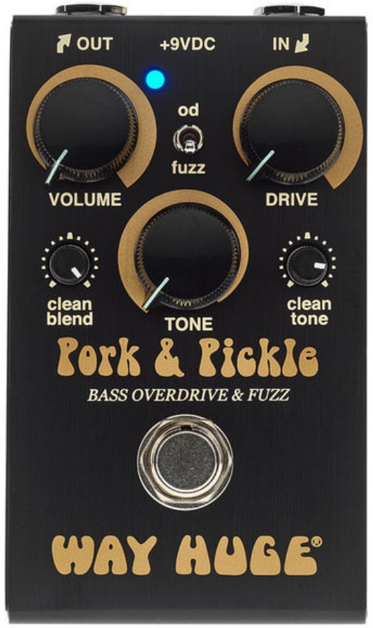 Way Huge Pork & Pickle Bass Overdrive & Fuzz Wm91 - Overdrive/distortion/fuzz effectpedaal - Main picture