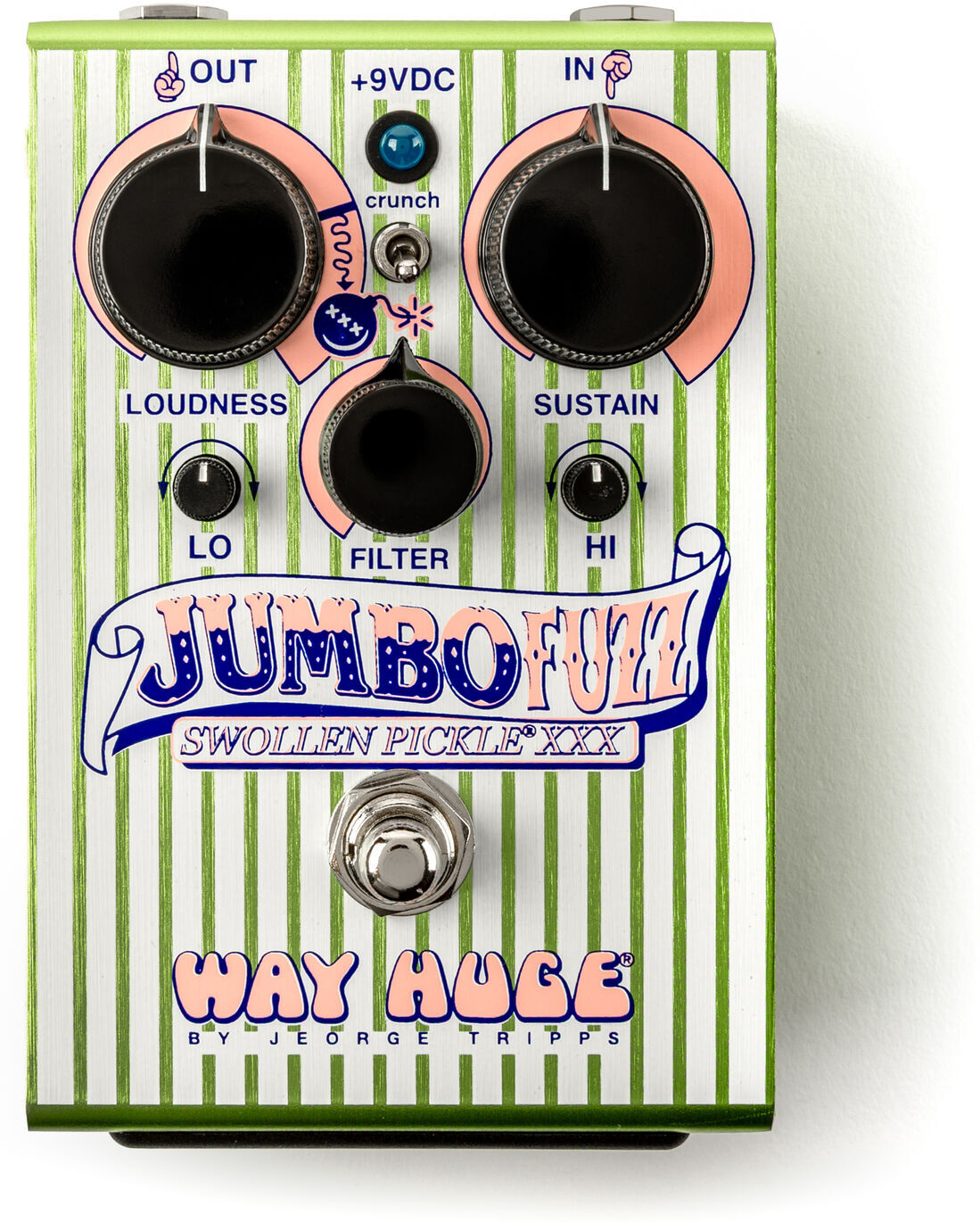 Way Huge Swollen Pickle Xxx Jumbo Fuzz Whe407 - Overdrive/Distortion/fuzz effectpedaal - Main picture