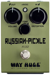 Overdrive/distortion/fuzz effectpedaal Way huge Russian Pickle Fuzz WHE408