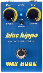 Modulation/chorus/flanger/phaser en tremolo effect pedaal Way huge Smalls Blue Hippo Analog Chorus MkIII WM61