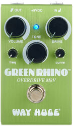 Overdrive/distortion/fuzz effectpedaal Way huge Smalls Green Rhino Overdrive MKV WM22