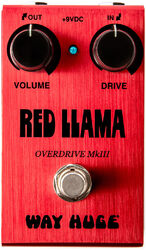 Overdrive/distortion/fuzz effectpedaal Way huge Smalls Red Llama Overdrive WM23