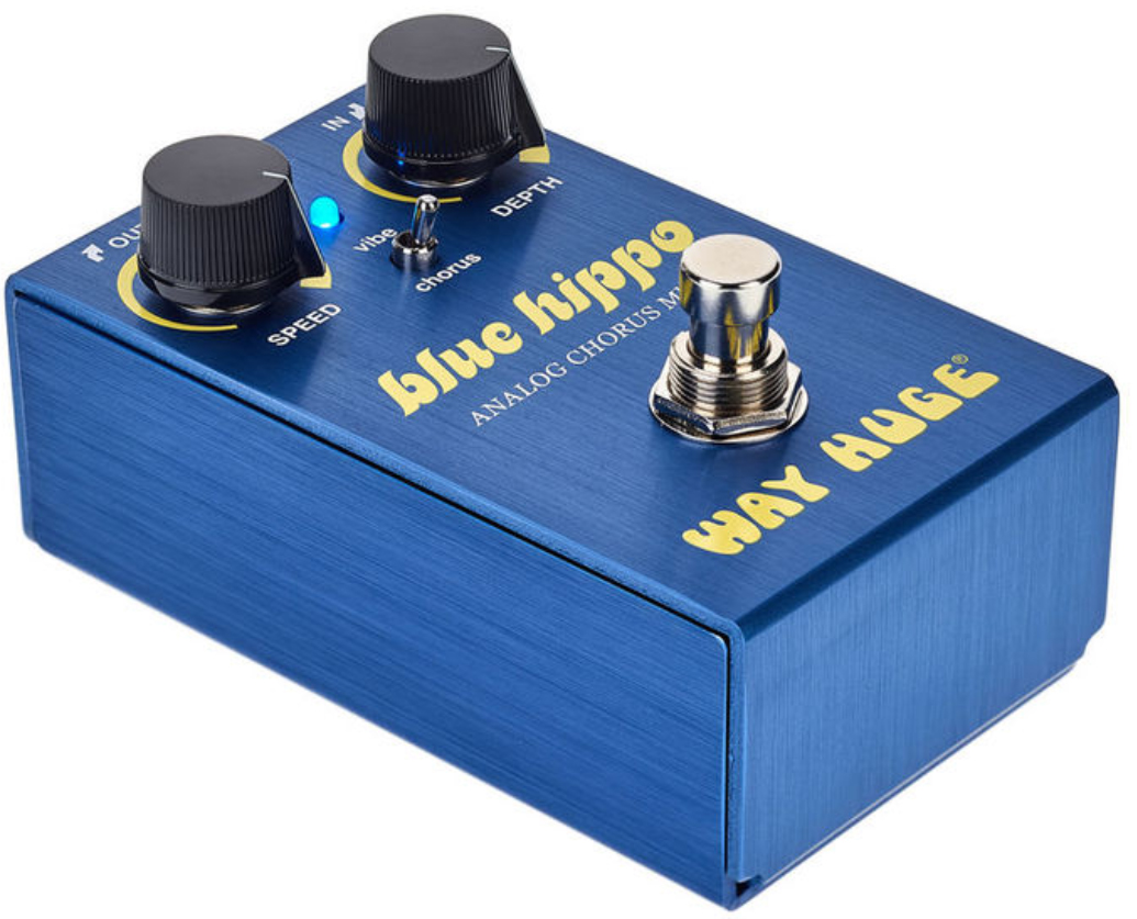 Way Huge Smalls Blue Hippo Analog Chorus Mkiii Wm61 - Modulation/chorus/flanger/phaser en tremolo effect pedaal - Variation 2