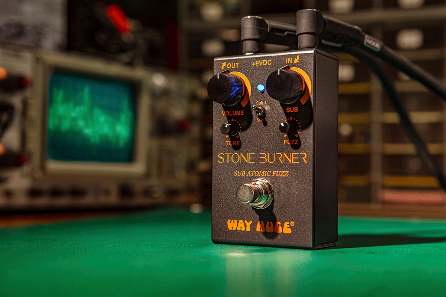Way Huge Smalls Stone Burner Sub Atomic Fuzz Wm81 - Overdrive/Distortion/fuzz effectpedaal - Variation 5