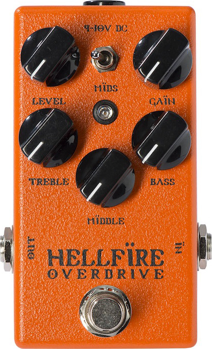 Weehbo Hellfire Overdrive - Overdrive/Distortion/fuzz effectpedaal - Main picture