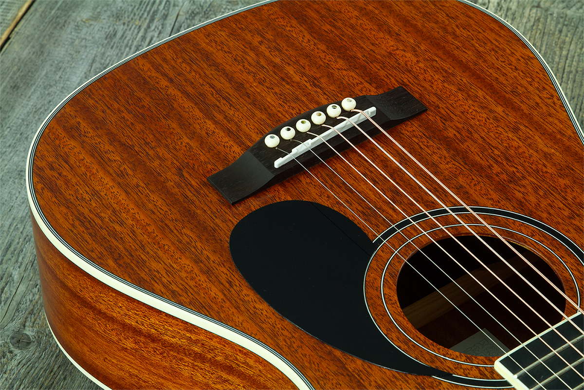 Wesland Bg350-nat Travel Shsc Tout Acajou Tec - Natural - Folk gitaar - Variation 3