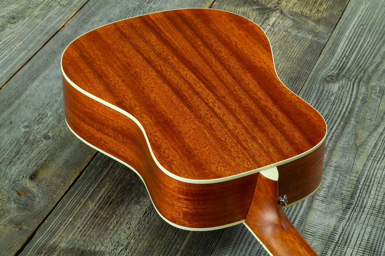 Wesland Bg350-nat Travel Shsc Tout Acajou Tec - Natural - Folk gitaar - Variation 7