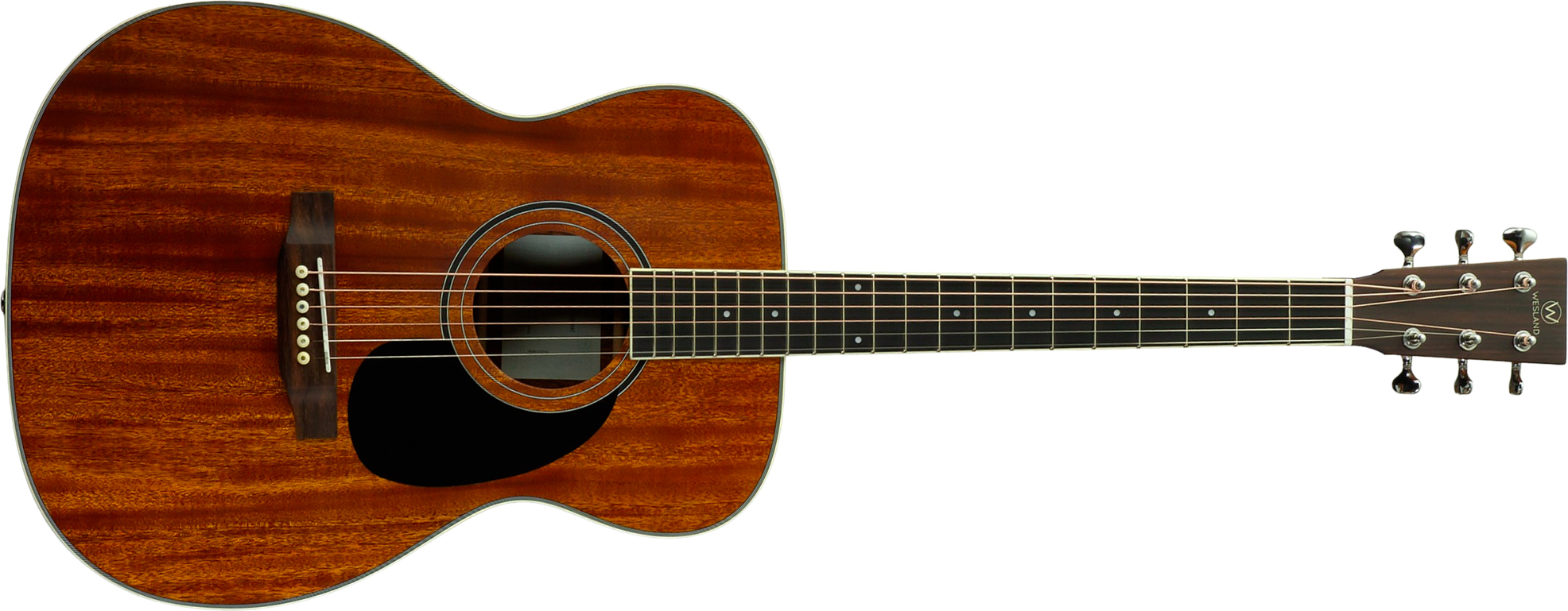 Wesland Om350-nat Om Tout Acajou Rw - Natural - Folk gitaar - Main picture