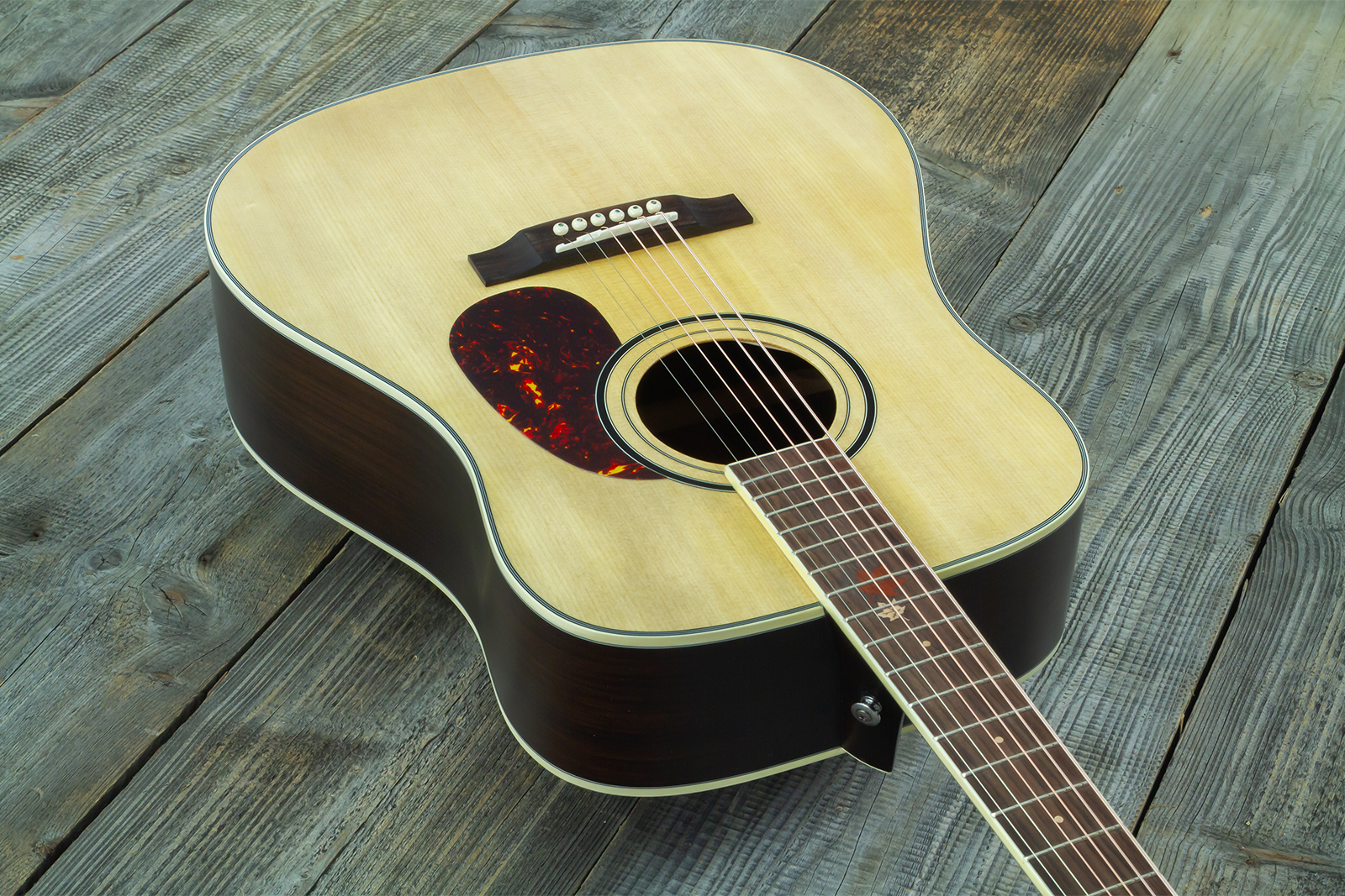 Wesland Dr500-nat Dreadnought Epicea Palissandre Rw - Natural - Folk gitaar - Variation 2