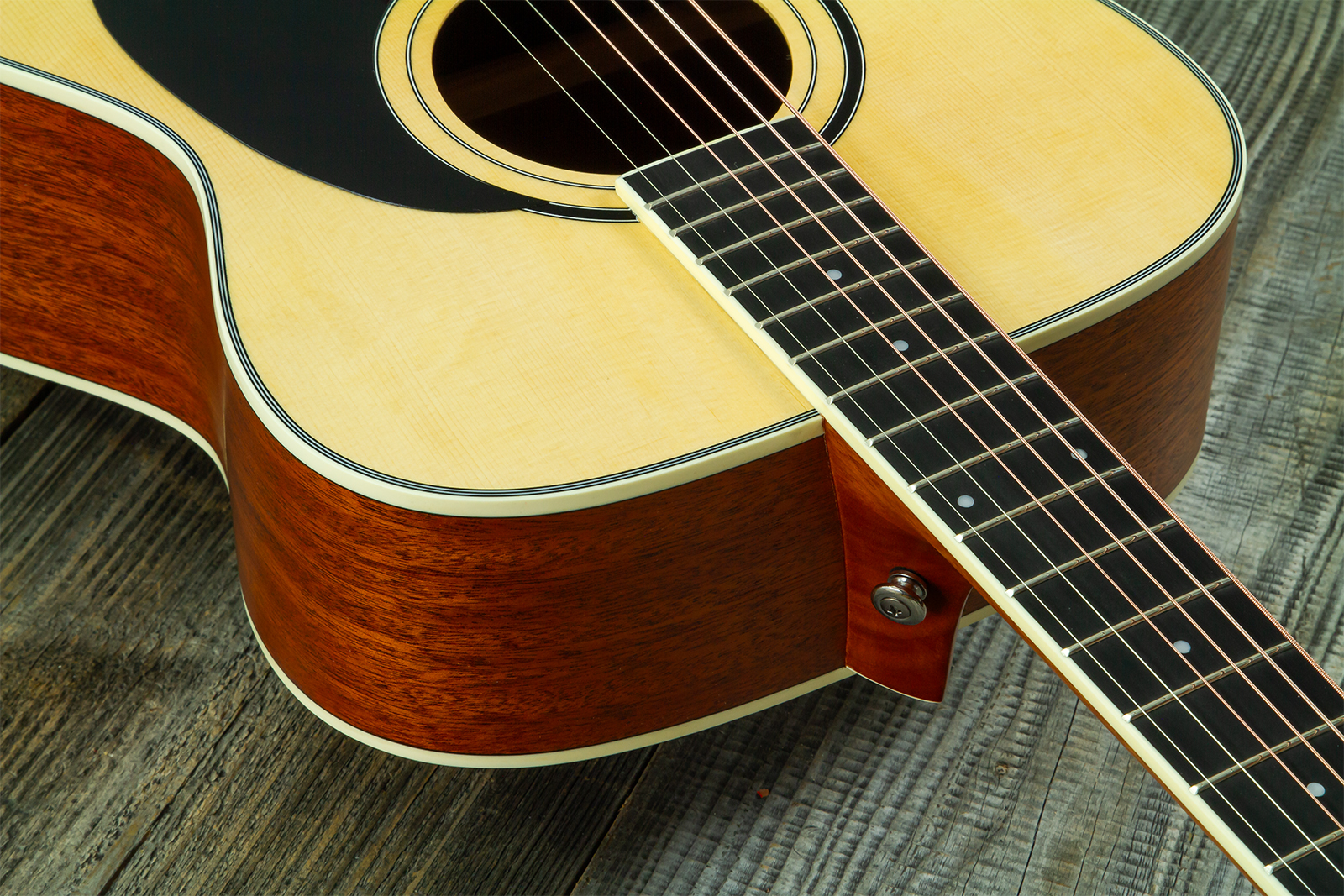 Wesland Om300-nat Orchestra Epicea Acajou Tec - Natural - Folk gitaar - Variation 4