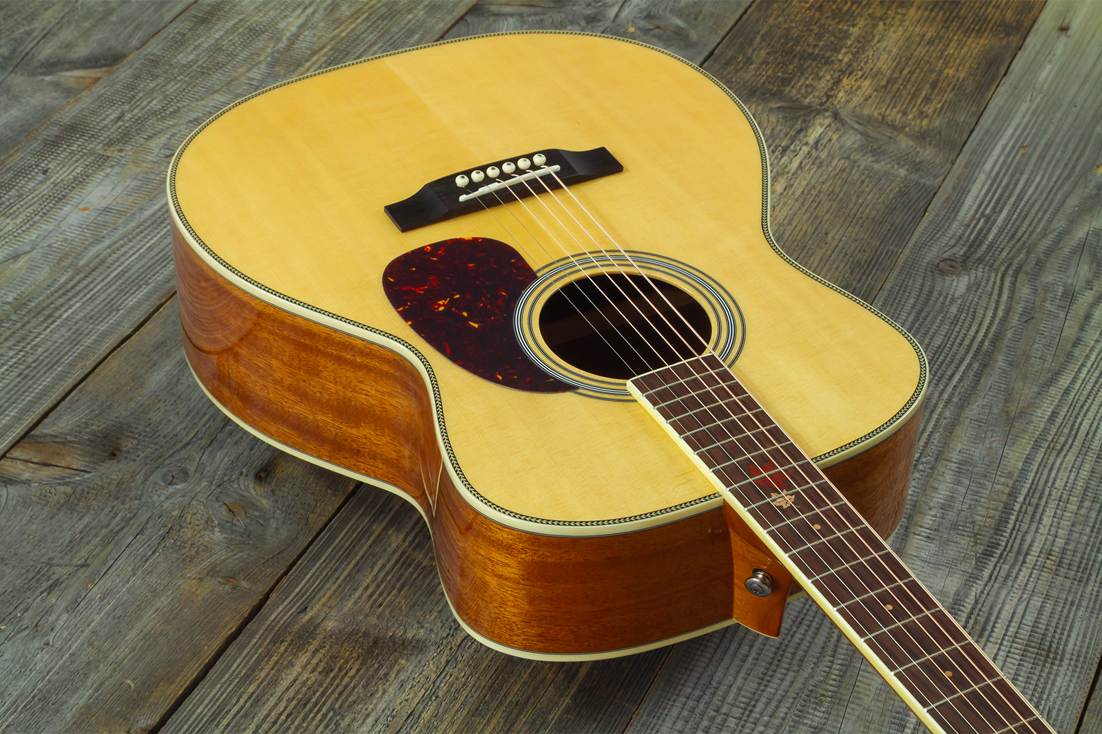 Wesland Om700-nat Om Epicea Acajou Rw - Natural - Folk gitaar - Variation 2