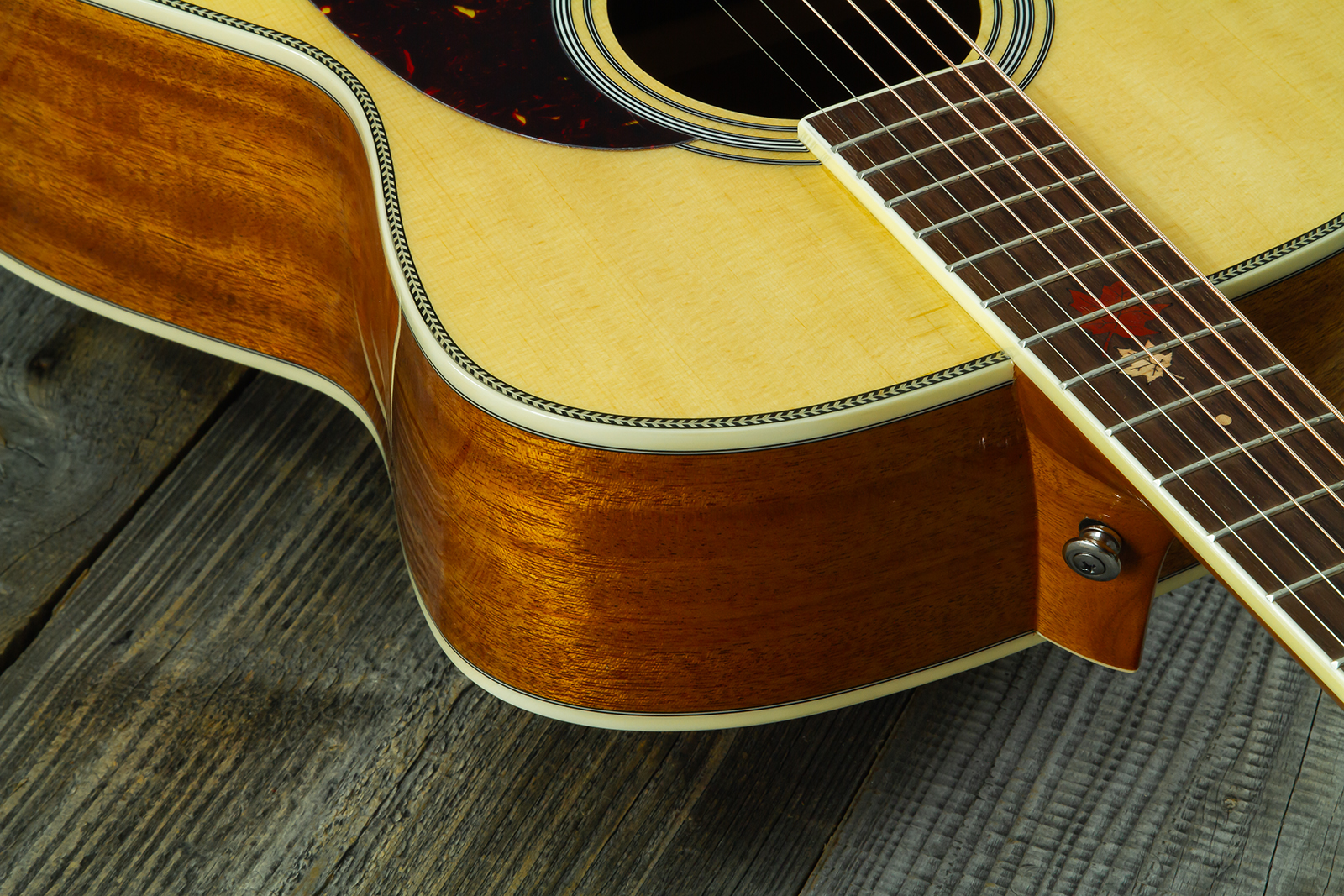 Wesland Om700-nat Om Epicea Acajou Rw - Natural - Folk gitaar - Variation 4